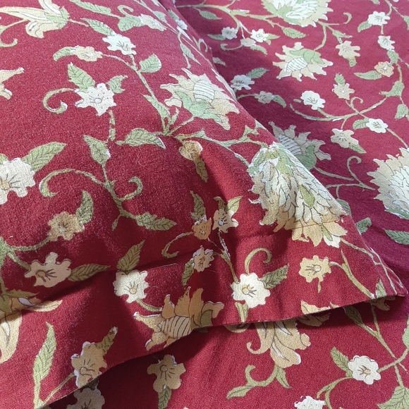 Pottery Barn full/queen COLLETTE DUVET with shams like new linen cotton - Picture 3 of 13